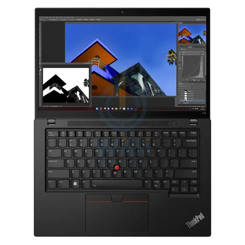 Lenovo ThinkPad L14 Gen 4 - 14.0" FHD Multi-Touch / i7 / 16GB / 512GB (NVMe M.2 SSD) / DOS (Without OS) / 2YW / English/Arabic - Laptop (Pre-Owned)