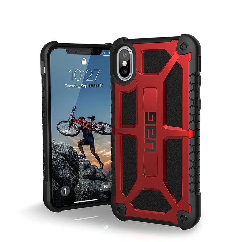 UAG Monarch Case For Apple iPhone XS - Crimson