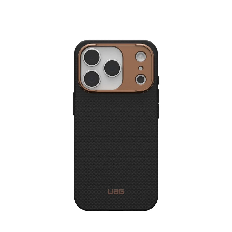 UAG Fiber Armor Magsafe Kevlar Case For Apple iPhone 18 Pro / Apple iPhone 17 Pro - Graphite/Bronze