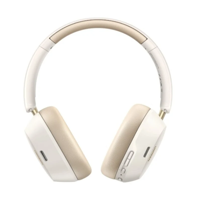 سماعة رأس يو جرين هاي تيون Max5c بإلغاء ضوضاء نشط هجين - بلوتوث / USB-C / أبيض