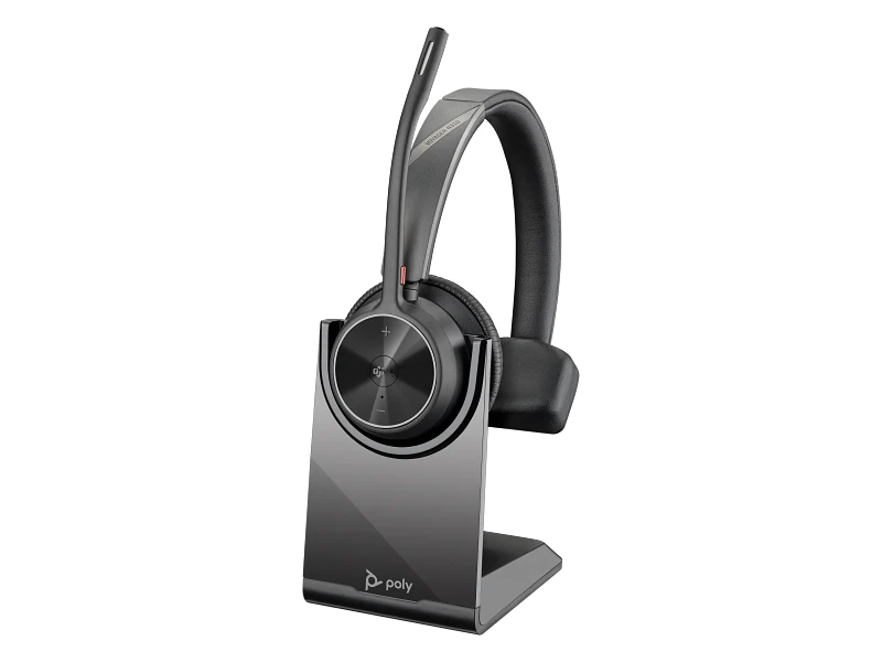HP HP Poly Voyager 4310 Microsoft Teams Certified Headset - Monoaural / BT700 Dongle / Charging Stand