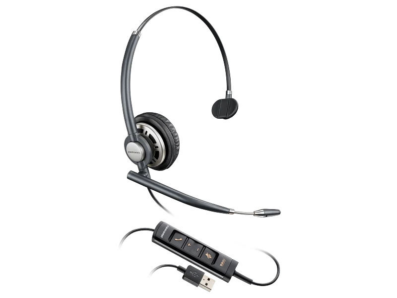 HP HP Poly EncorePro 715 Headset TAA - Monoaural / USB-A
