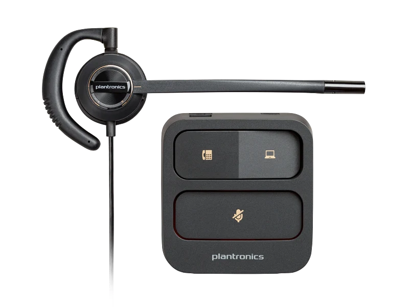 HP HP Poly EncorePro 530 Headset +Quick Disconnect - In-Ear (Monoaural) / Black