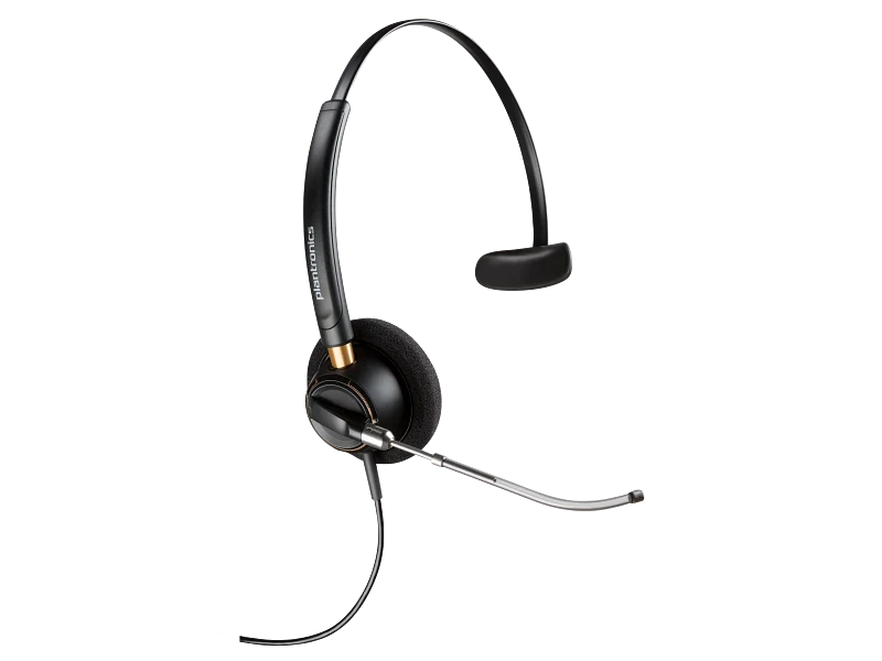 HP HP Poly EncorePro 510V Monaural Headset VoiceTube +Quick Disconnect - Monoaural / Black