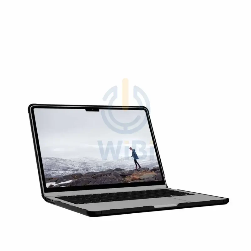 UAG Lucent Apple Macbook Air 13 2022 Case - ICE / BLACK