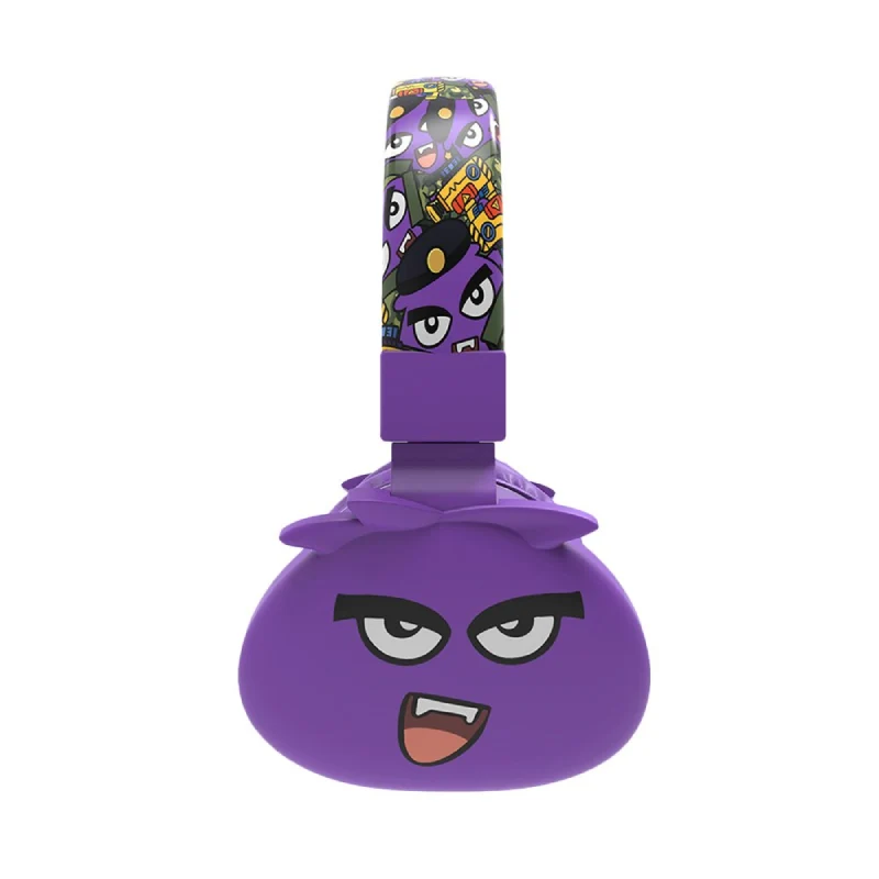 MAESTRO Jelly Monsters wireless headphone for Kids - Bluetooth / Purple Tiger
