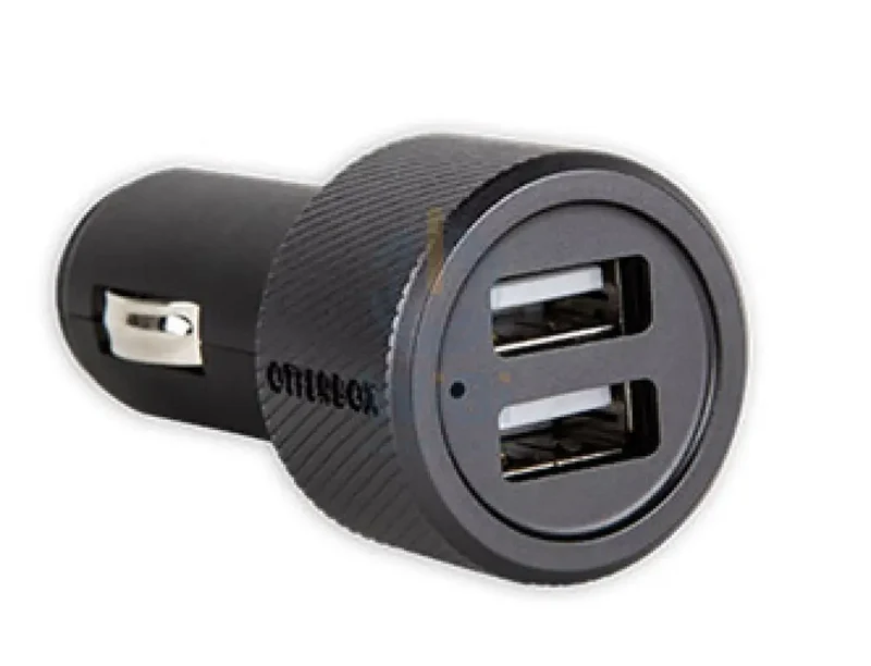 Otterbox Dual Car Charger 4.8 Amp - Black