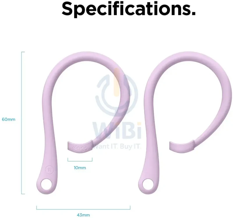 Elago Airpods Pro EarHooks - Lavender
