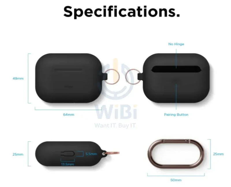 Elago AirPods Pro Original Hang Case - Black