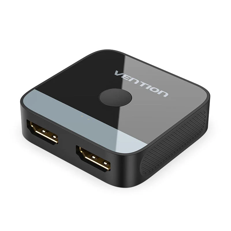 مفتاح تحويل فينشن ثنائي الاتجاه HDMI بدقة 4K - أسود