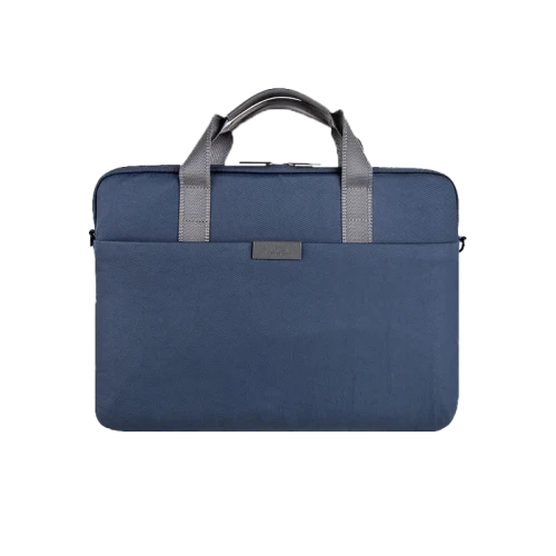 Uniq Stockholm Protective Nylon Laptop Bag (Up to 16'') - Abyss Blue