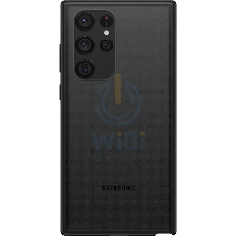 Otterbox React Case For Samsung Galaxy S22 Ultra - Black Crystal