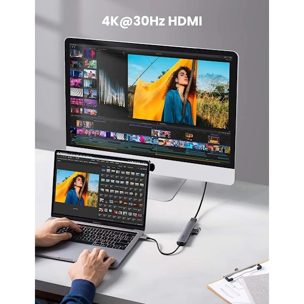UGREEN USB-C to 4x USB 3.0 + HDMI Adapter