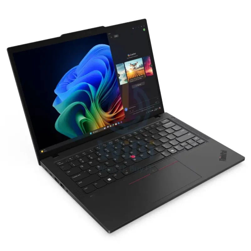 Lenovo ThinkPad T14 Gen 6 AI PC - 14.0" WUXGA / Ultra 7 255U / 16GB / 512GB (NVMe M.2 SSD) / AI Boost Up to 12 TOPS / WWAN / Win 11 Pro / Arabic/English / 3YW / Black - Laptop