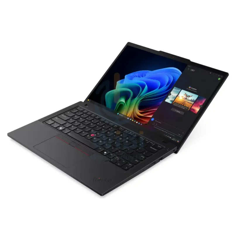 Lenovo ThinkPad T14 Gen 6 AI PC - 14.0" WUXGA / Ultra 7 255U / 16GB / 512GB (NVMe M.2 SSD) / AI Boost Up to 12 TOPS / WWAN / Win 11 Pro / Arabic/English / 3YW / Black - Laptop