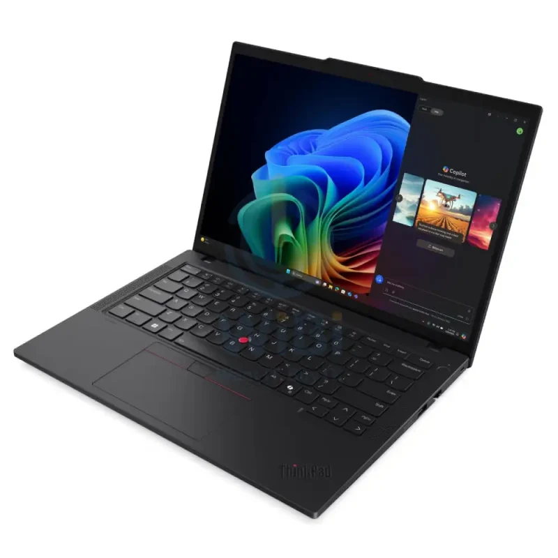 Lenovo ThinkPad T14 Gen 6 AI PC - 14.0" WUXGA / Ultra 7 255U / 16GB / 512GB (NVMe M.2 SSD) / AI Boost Up to 12 TOPS / WWAN / Win 11 Pro / Arabic/English / 3YW / Black - Laptop