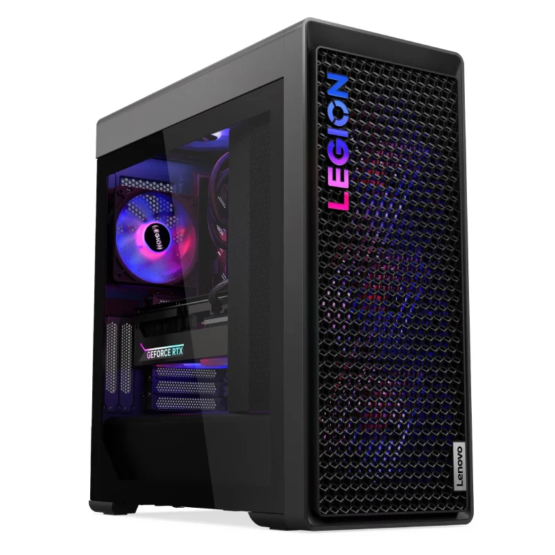 Lenovo Legion Tower - Ultra 9 285K / 128GB / 4TB (NVMe M.2 SSD) / RTX 5080 16GB GDDR7 / AI Boost, up to 13 TOPS / Win 11 Home / 1200W / 1YW / Eng/Arb / Storm Grey - Desktop