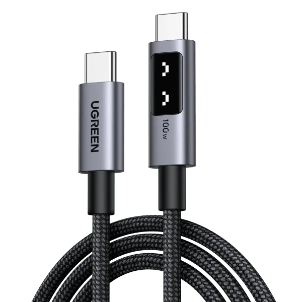 UGREEN Uno PD Fast Charging Cable - USB-C / 5A / 1 Meter / 100W / Black