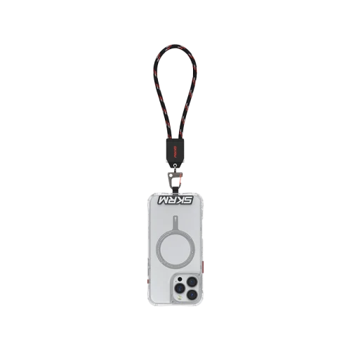 SkinArma Dyno VE USB-C to USB-C 2-In-1 240W Hand Strap and Charging Cable - Obsidian