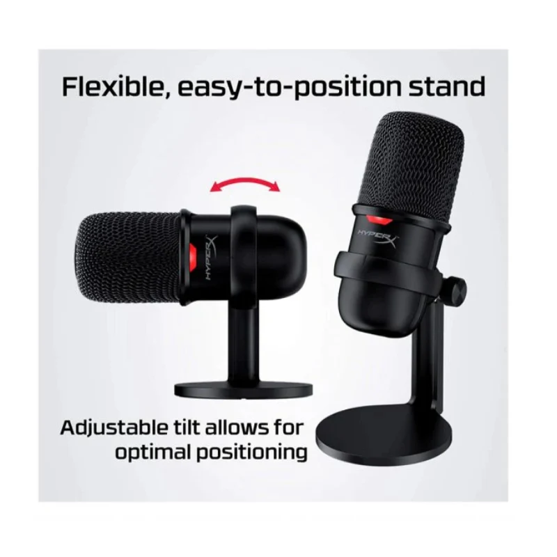 HyperX SoloCast USB Microphone - USB-C / Black