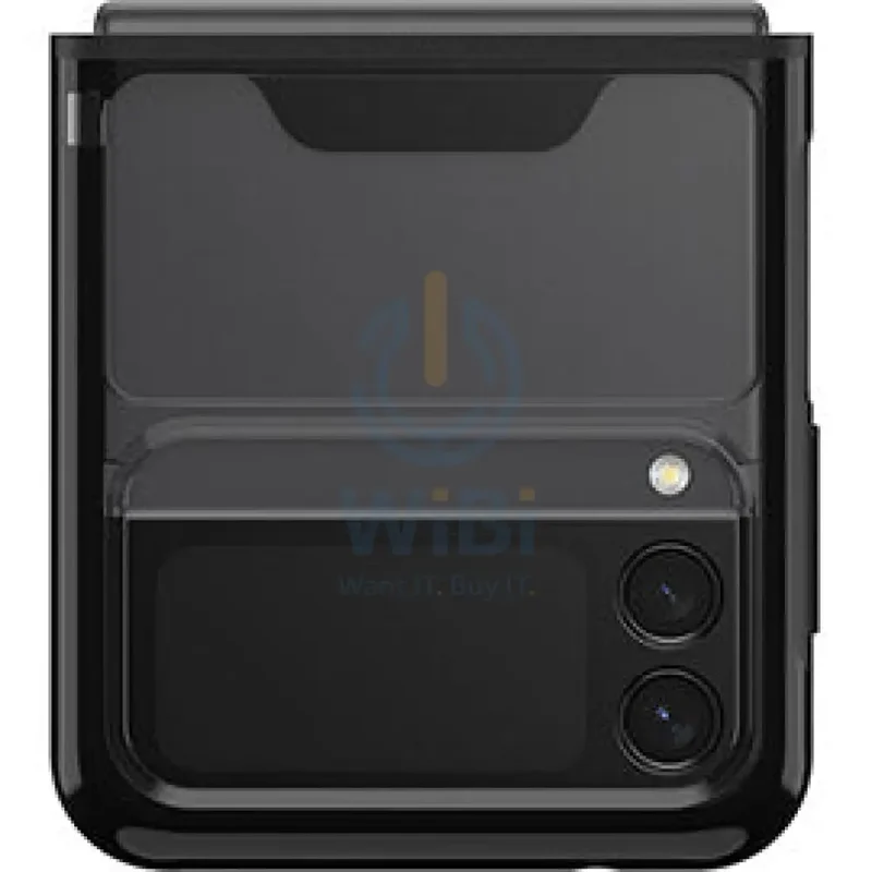 OtterBox Samsung Galaxy Z Flip 3 Symmetry Flex - Clear/Black