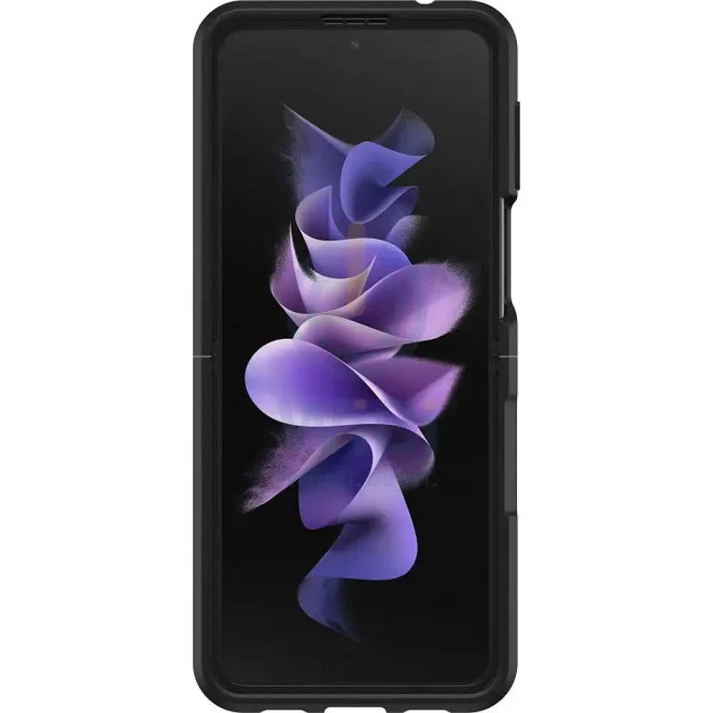 OtterBox Samsung Galaxy Z Flip 3 Symmetry Flex - Clear/Black