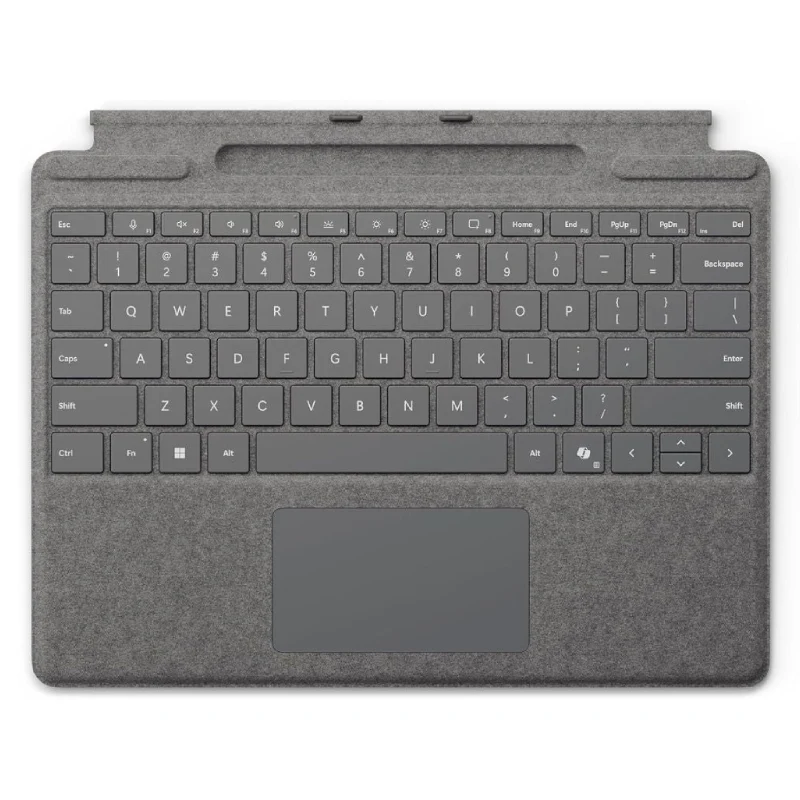 Microsoft Surface Pro Signature Keyboard - Copilot / Arabic/English / Platinum