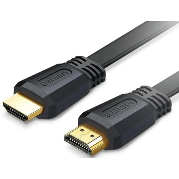 كابل HDMI مسطح يو جرين - طول 3 أمتار / أسود