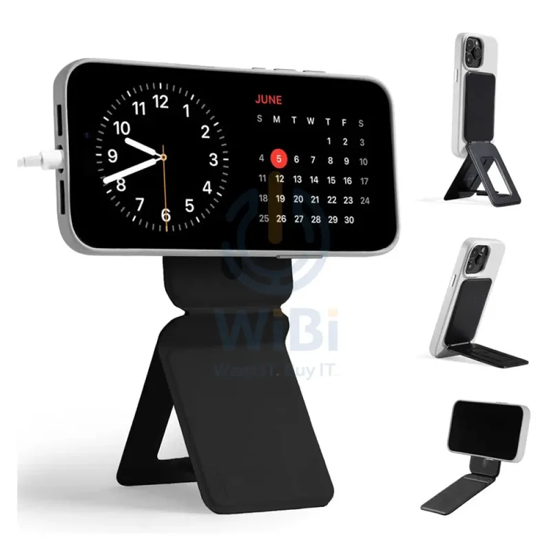 Snap Phone Tripod Stand MOVAS™ - MagSafe Compatible - Black
