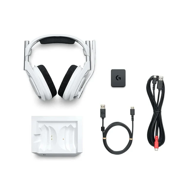 Logitech ASTRO A50 X LIGHTSPEED Wireless Gaming Headset - Bluetooth / White