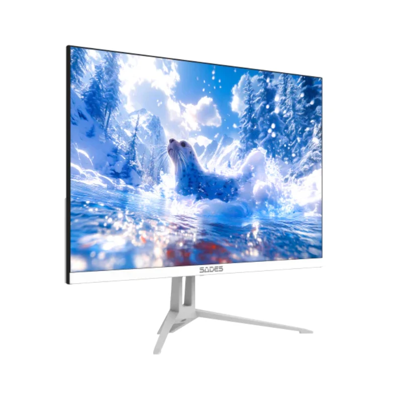 شاشة ألعاب ساديس ST-Seal SA-F01F22B - حجم 22 بوصة FHD / 1 مللي ثانية / 120 هرتز / HDMI 2.1 / DisplayPort 1.4 / أبيض