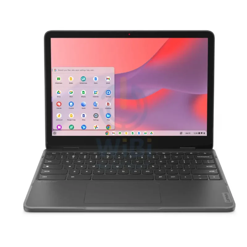 Lenovo 500e Yoga Chromebook Gen 4 - 12.2" WUXGA Multi-Touch / Intel N100 / 8GB / 64GB eMMC 5.1 / Chrome OS / 1YW / English - Laptop