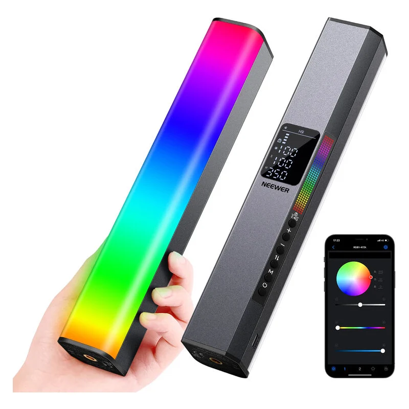 عصا إضاءة نيوير RGB1 مغناطيسية محمولة