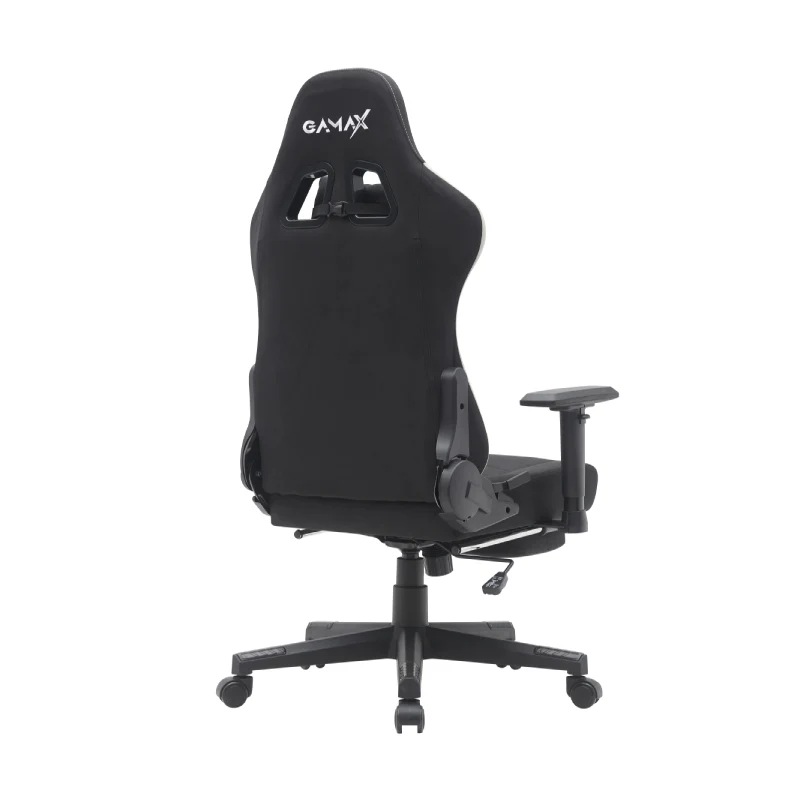 Gamax BS-7970 Gaming Chair with Foot Rest - Black