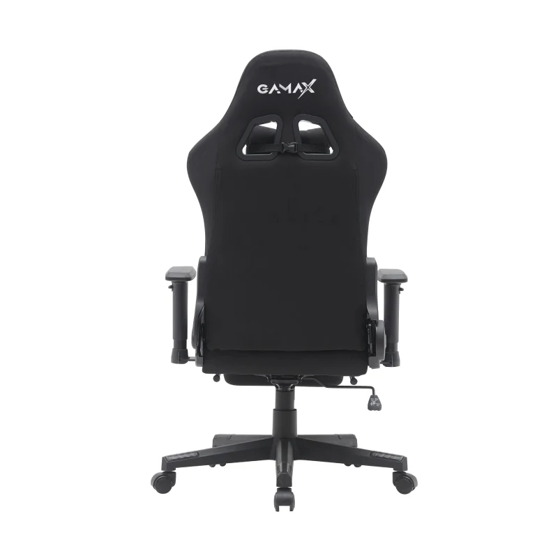 Gamax BS-7970 Gaming Chair with Foot Rest - Black