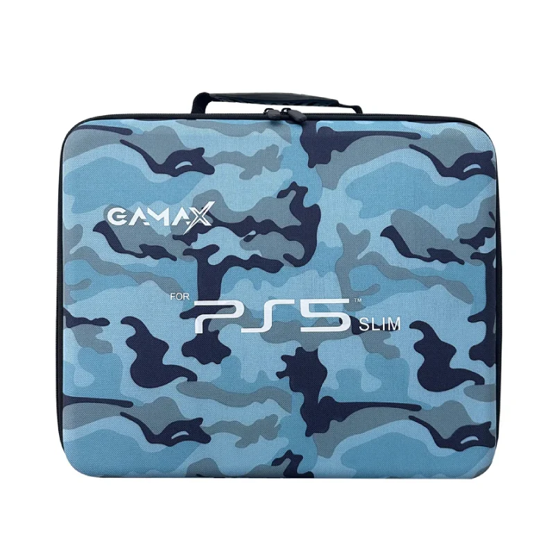 Gamax Storage Bag For Playstation 5 Slim - Army Blue