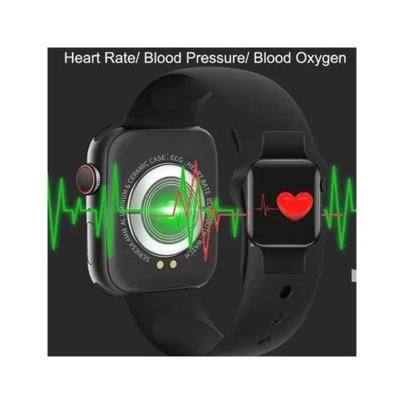 A-TEAM Smartwatch - 1.96"HD / Bluetooth / Black
