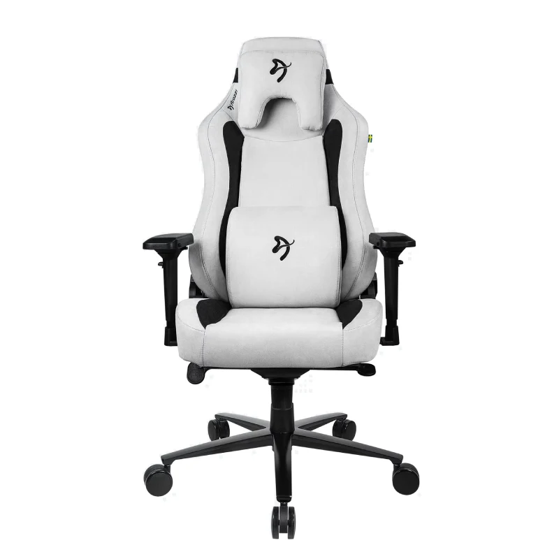 Arozzi Vernazza Supersoft Fabric Gaming Chair - light Grey