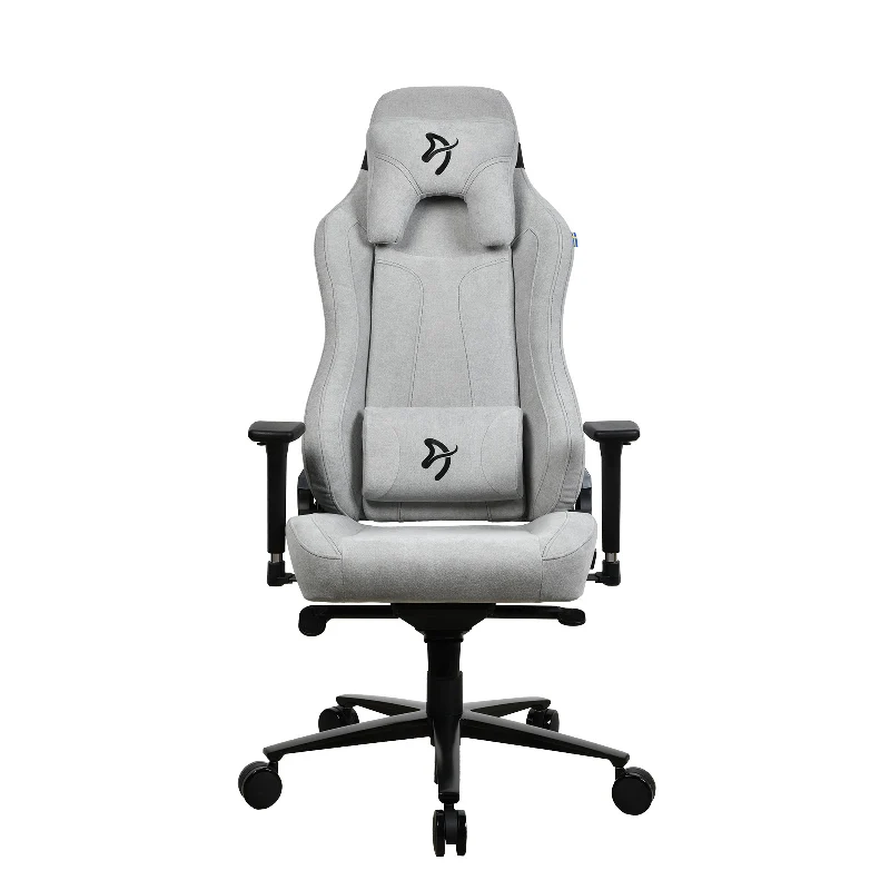 Arozzi Vernazza Soft Fabric Gaming Chair - 3D / Light Grey