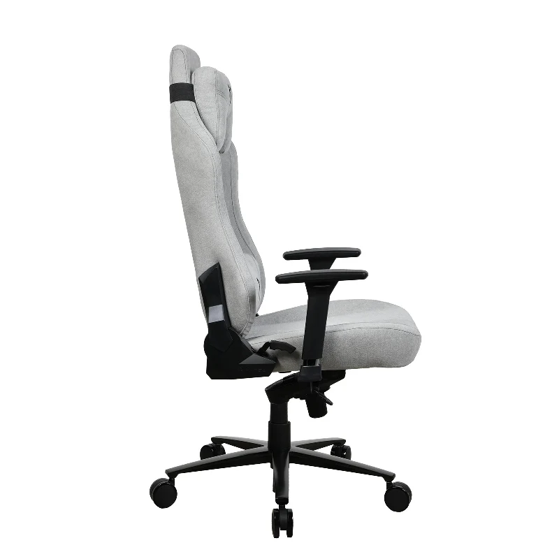 Arozzi Vernazza Soft Fabric Gaming Chair - 3D / Light Grey