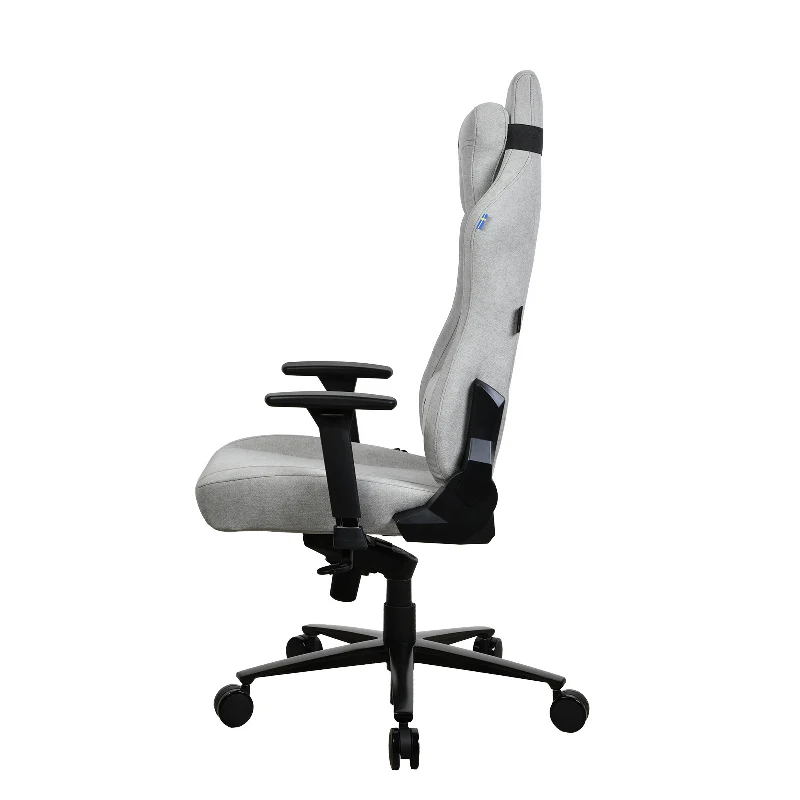 Arozzi Vernazza Soft Fabric Gaming Chair - 3D / Light Grey