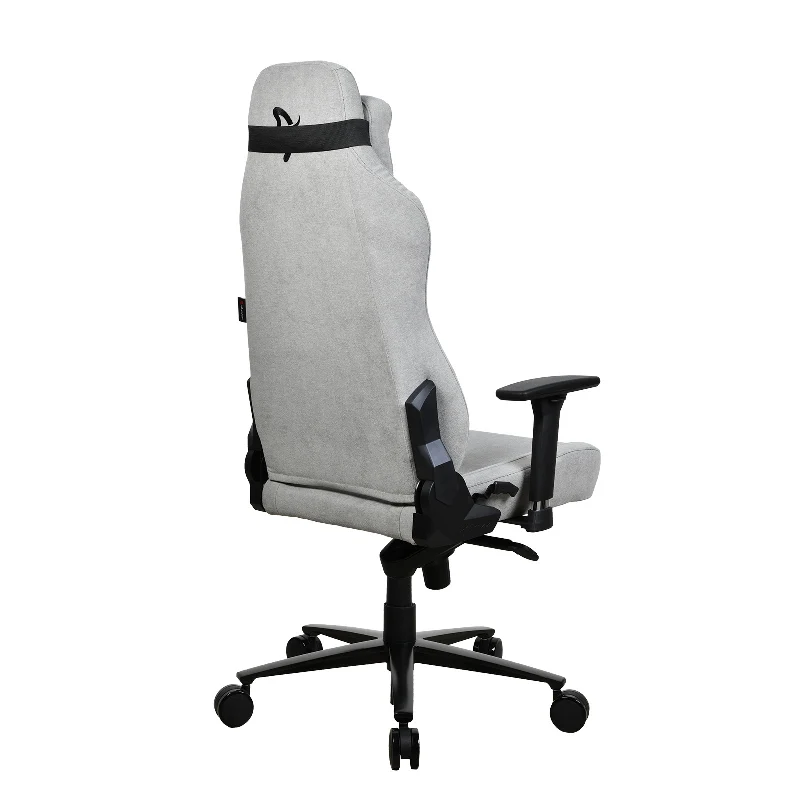 Arozzi Vernazza Soft Fabric Gaming Chair - 3D / Light Grey