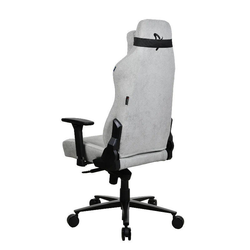 Arozzi Vernazza Soft Fabric Gaming Chair - 3D / Light Grey
