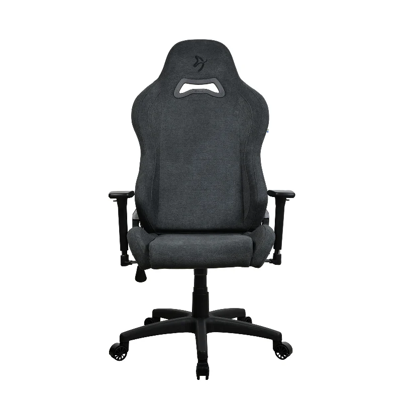 Arozzi Torretta Soft Fabric Gaming Chair - Dark Grey