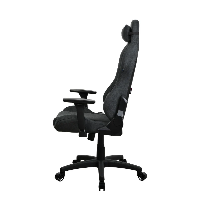 Arozzi Torretta Soft Fabric Gaming Chair - Dark Grey
