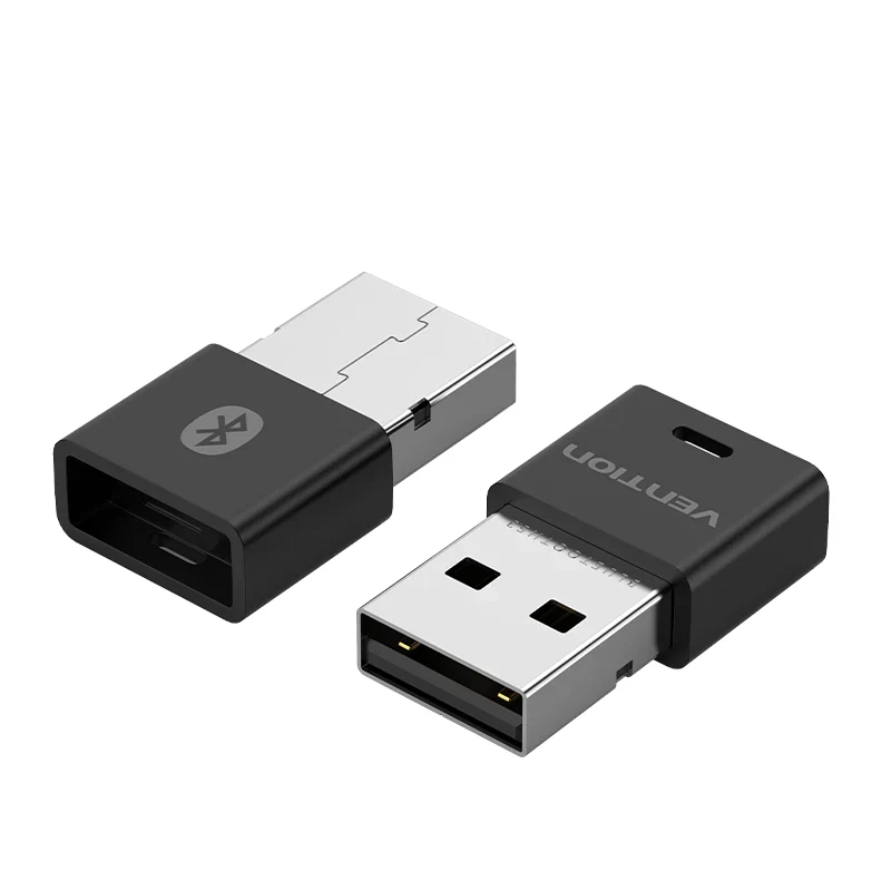 محول USB ميني، بلوتوث 5.3، فينتشن، أسود