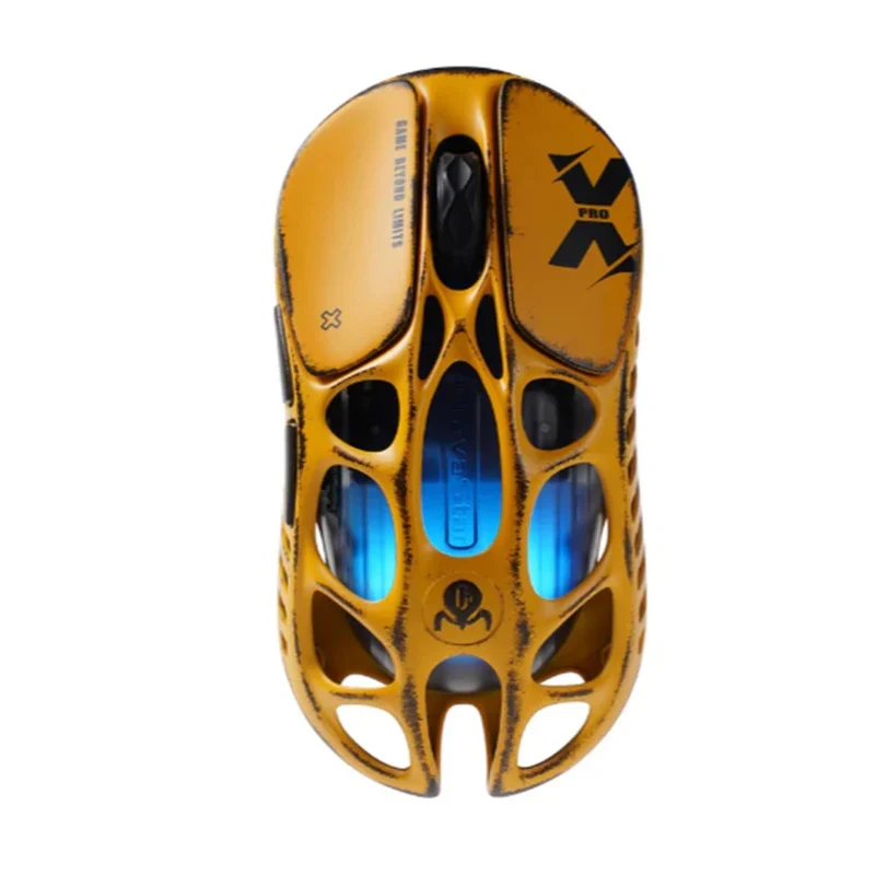 ماوس ألعاب جرافاستار ميركوري X لاسلكي، إصدار خاص، باللون الأصفر المعتق