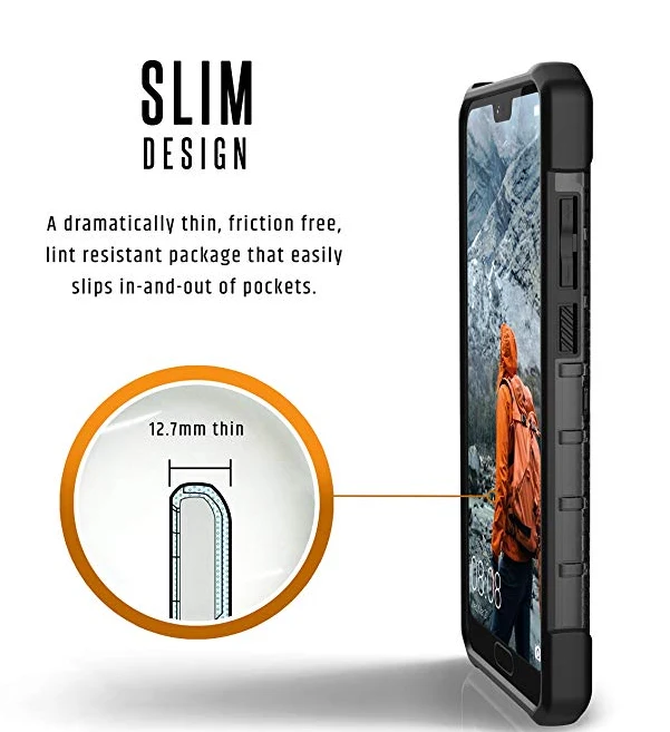 UAG Huawei P20 Plasma Case - Ash/Black