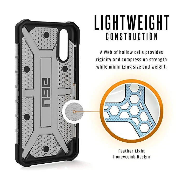 UAG Huawei P20 Plasma Case - Ash/Black