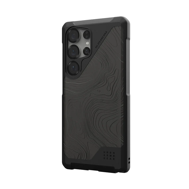 UAG Samsung Galaxy S25 Ultra Metropolis Lt Magsafe Case - Topography Black